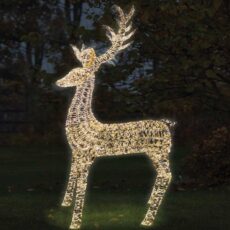 5050642111119 1 Three Kings GoldTwist Light Up Stag Outdoor Christmas Decoration.jpg